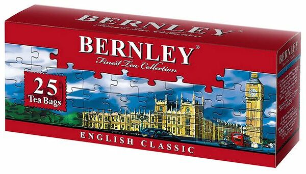 Чай черный Bernley English Classic 25 пакетиков 50 г