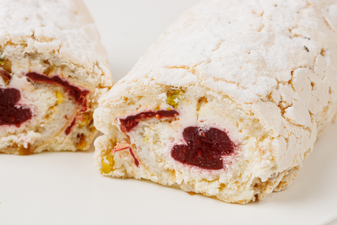 

Рулет ВкусВилл фисташковый с малиной 470 г