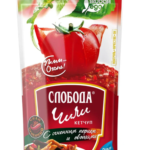 Кетчуп Слобода Чили, 320 г