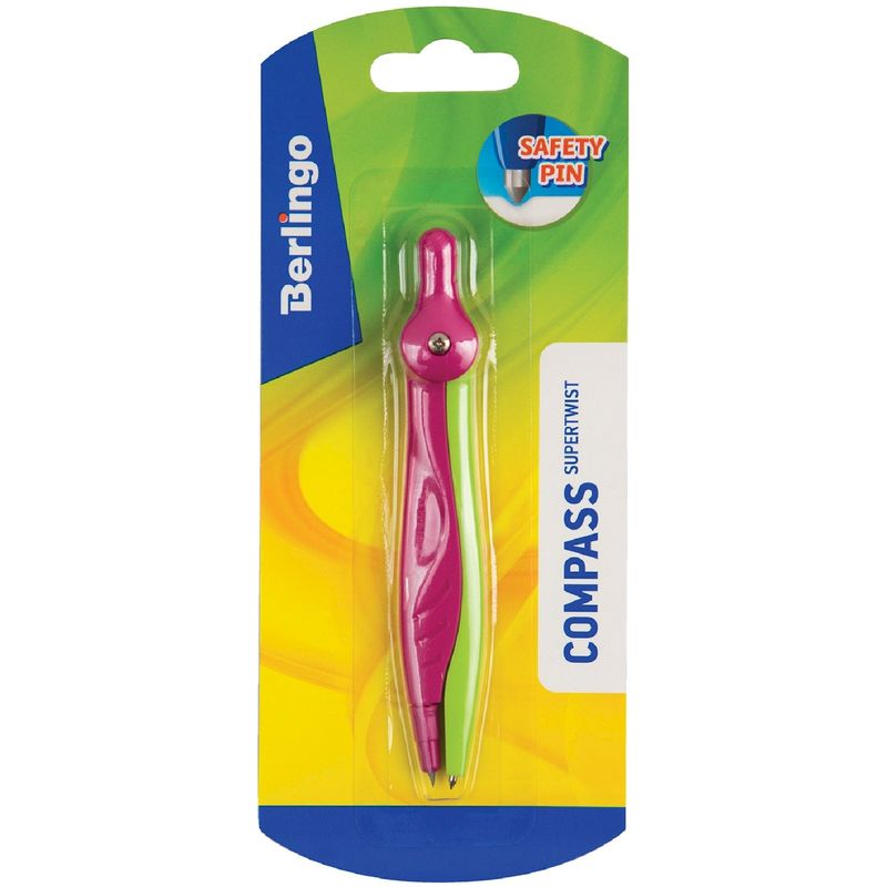 

Циркуль BERLINGO Supertwist 12см, пластиковый Арт. CS_10101 в ассортименте