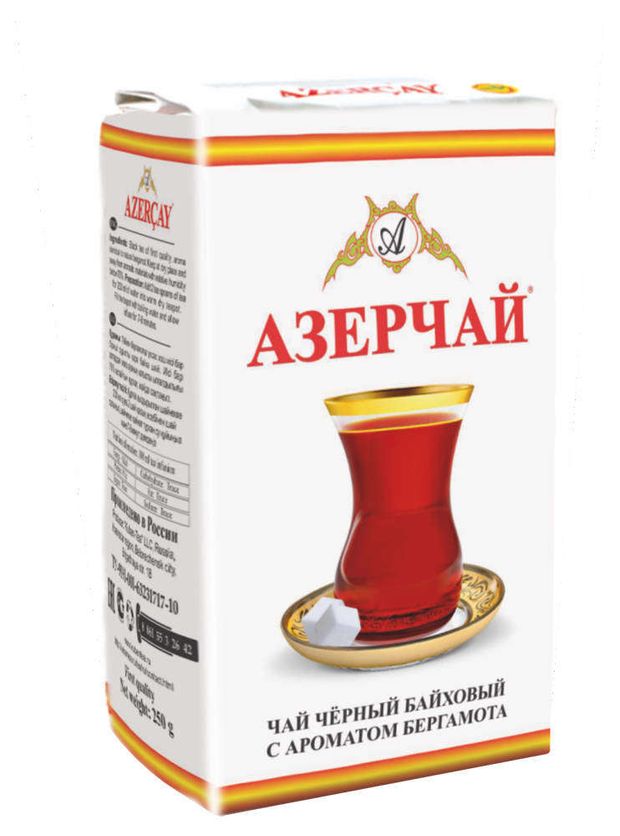 

Чай черный байховый Азерчай с ароматом бергамота 250 г