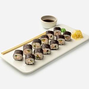 Ролл Вкусвилл с креветкой и огурцом