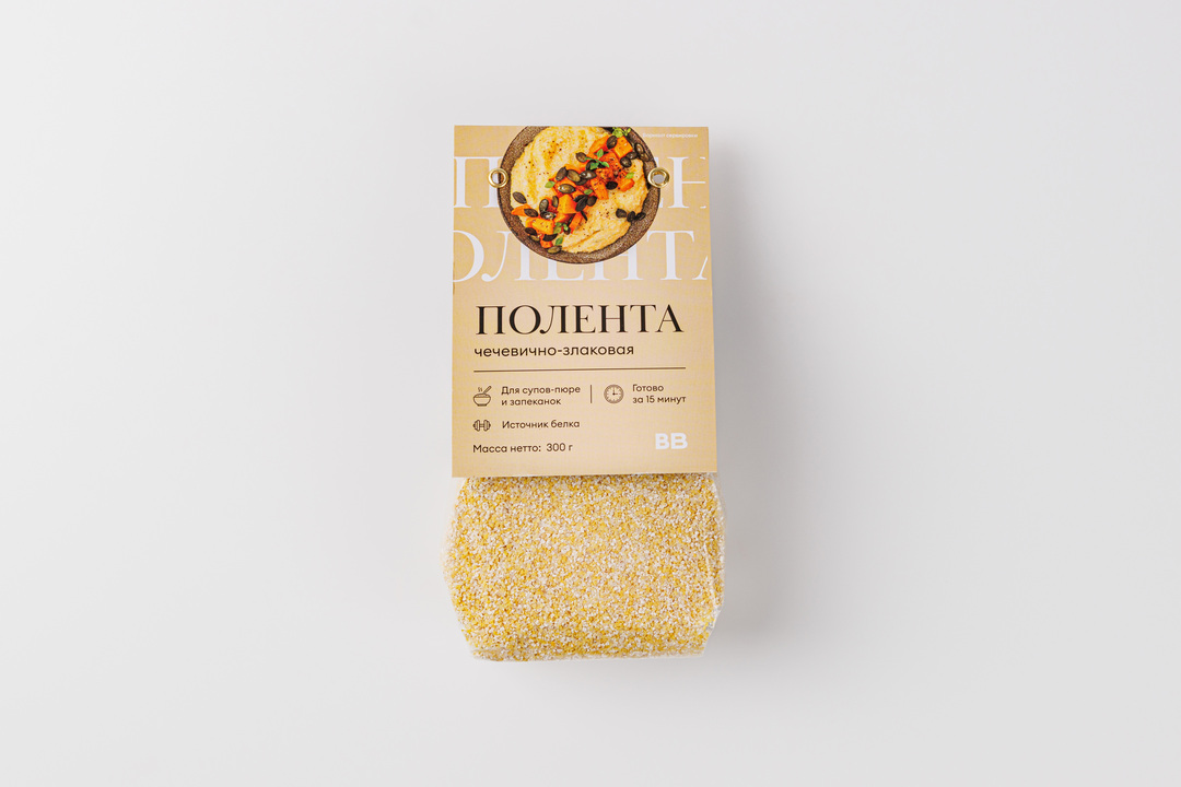 

Полента чечевично-злаковая, 300 г