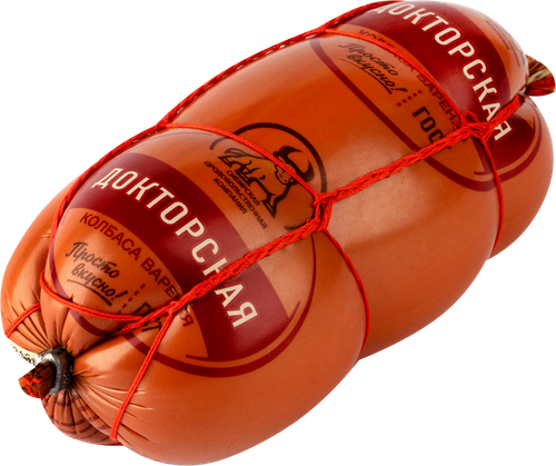 

Колбаса Сибирская продовольственная компания Докторская в обвязке вес