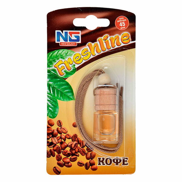 Ароматизатор для авто New Galaxy Фрешлайн Кофе подвесной 1 шт