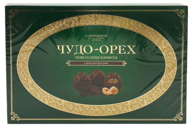 

Конфеты Confashion чудо-орех с дробленым фундуком 190 г