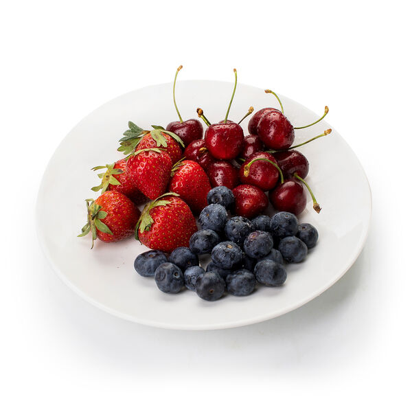 Ягодный микс #2: Клубника, черешня, голубика