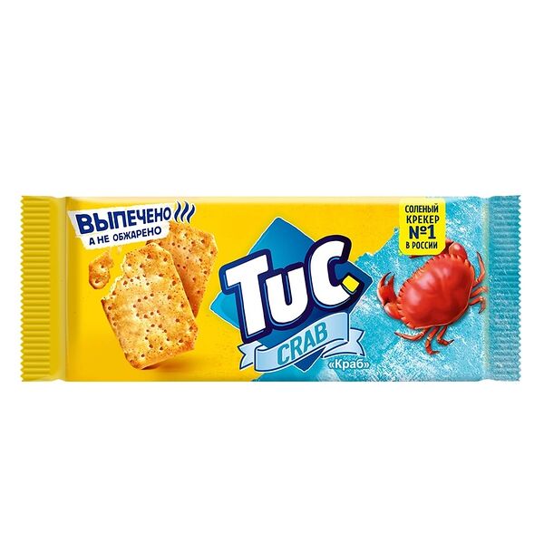 Крекер TuC со вкусом краба, 100 г