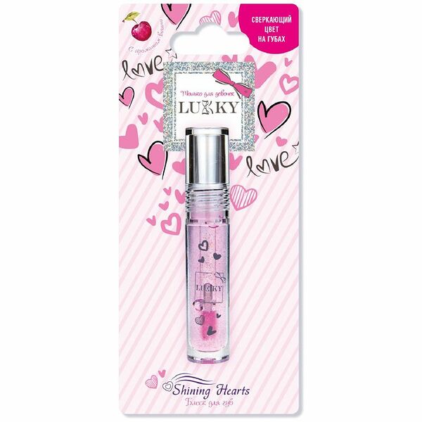 Блеск для губ Lukky Сверкающая звезда 20 г