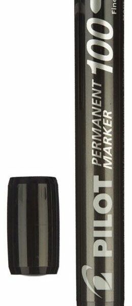 Маркер перманентный Pilot SCA-100 черный