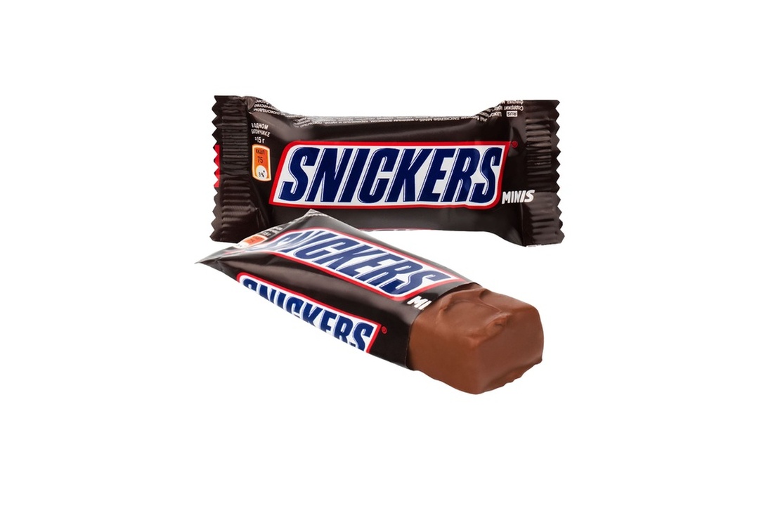 

Шоколадные конфеты Snickers Minis с карамелью арахисом и нугой 180 г