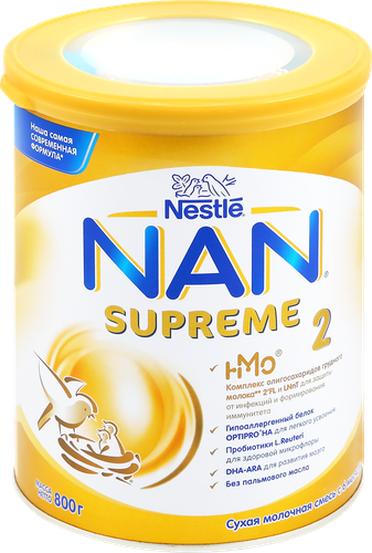 

Смесь молочная NAN Supreme 2, с 6 месяцев 800 г