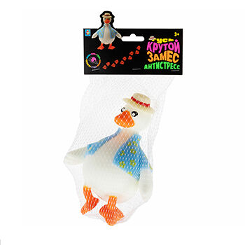 Игрушка 1Toy Крутой замес гусь в шляпе и рубашке, 14 см