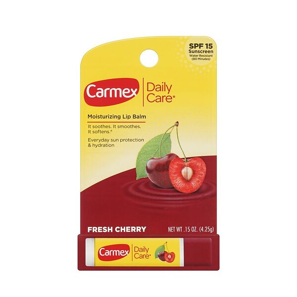 Бальзам для губ Carmex Daily Care Fresh Cherry Spf 15, 4.25 г