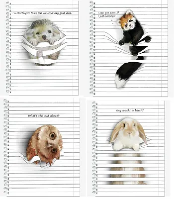 Тетрадь 48л Animals Between Lines арт 2807