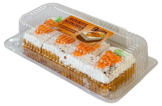 

Пирожное 9 островов бисквитное Морковное 185 г