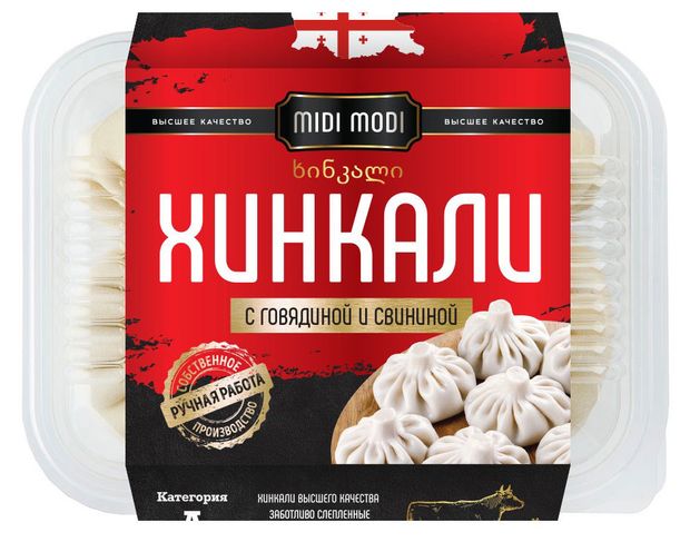 

Хинкали Midi modi с говядиной и свининой 520 г