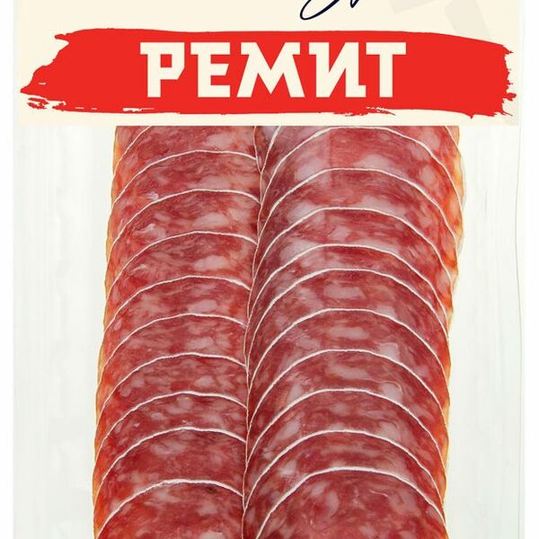 Колбаса сырокопчёная Ремит Итальянская Classic, нарезка, 70 г