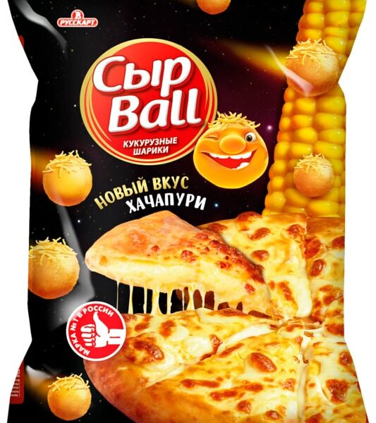 Шарики кукурузные СырBall Хачапури 140г