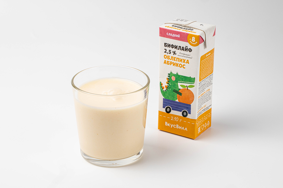 

Бифилайф детский Облепиха-абрикос 2,5%