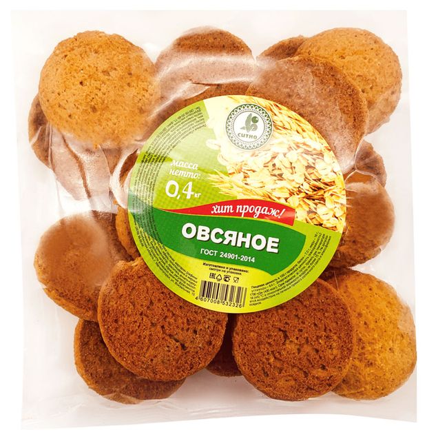 

Печенье Ситно Овсяное 400 г