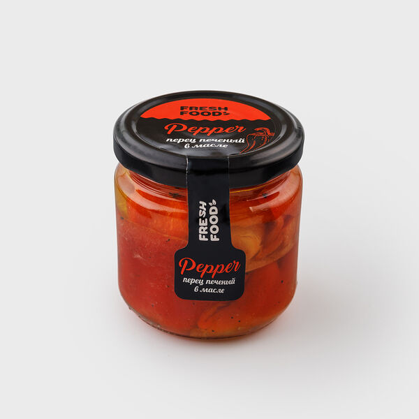 Перец печеный в масле