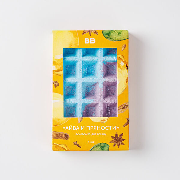 Бомбочка для ванны Айва и пряности