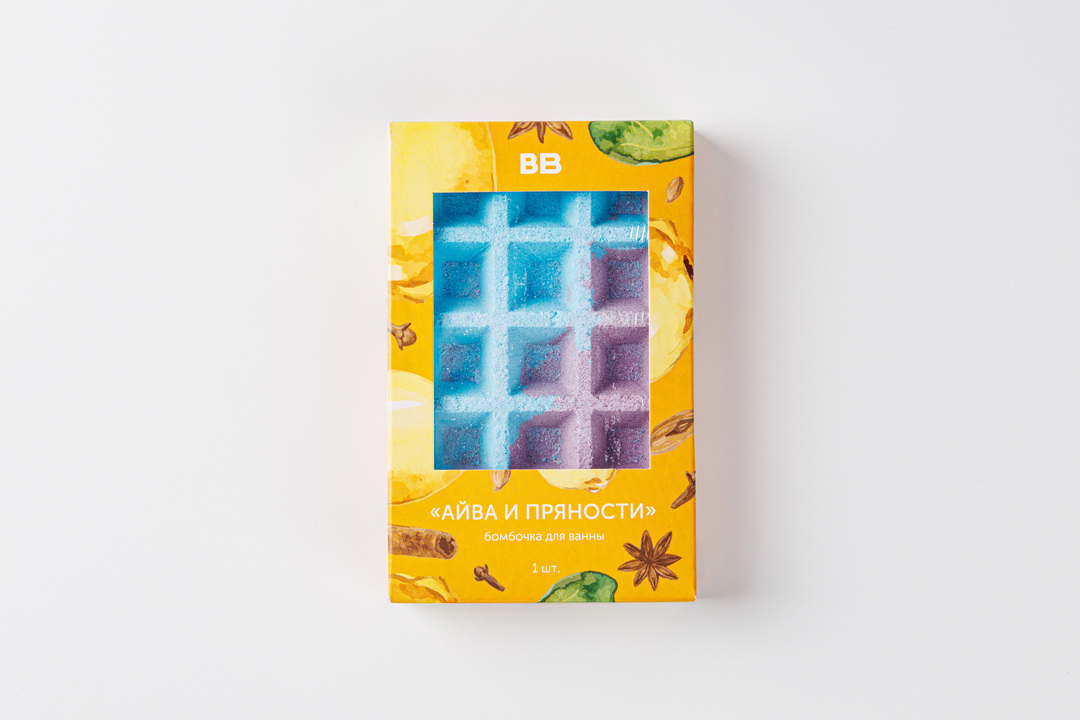 

Бомбочка для ванны Айва и пряности