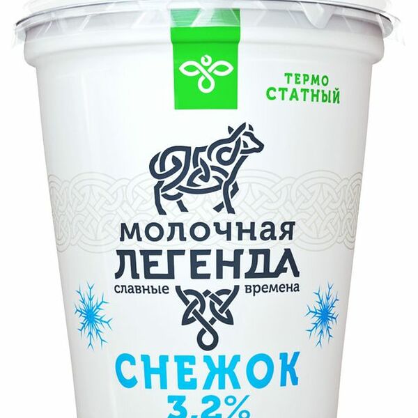 Снежок Молочная Легенда сладкий 3.2%