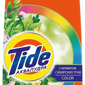 Стиральный порошок Tide Color аквапудра с ароматом сибирских трав