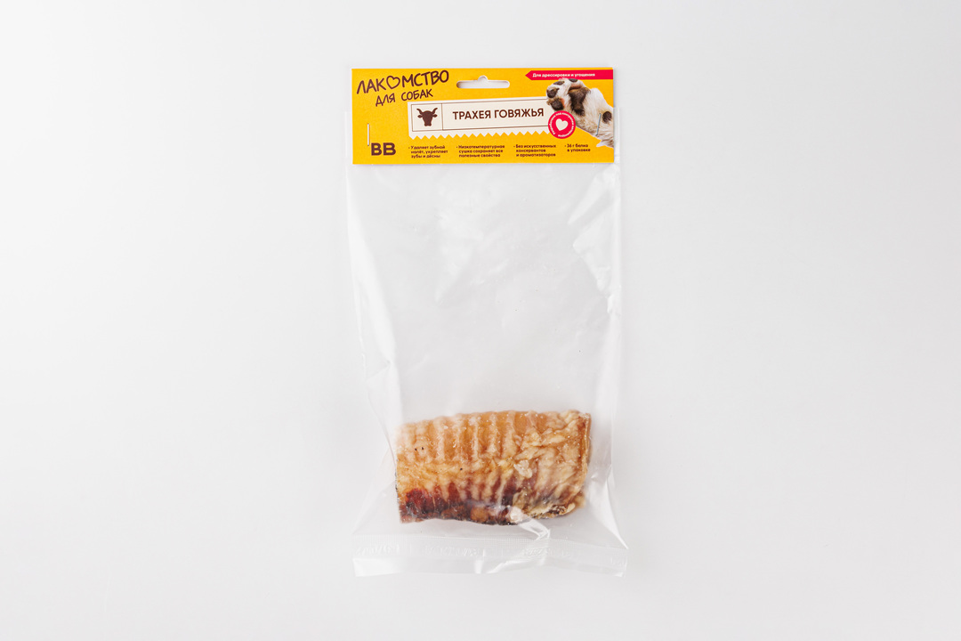 

Лакомство для собак "Трахея говяжья"