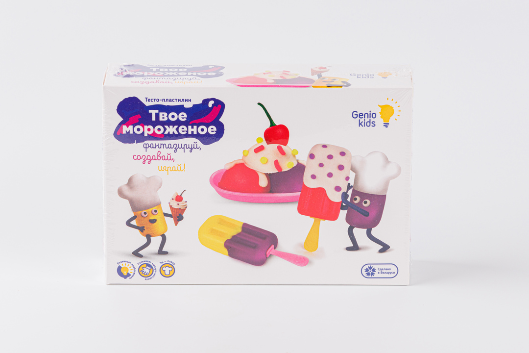 

Игровой набор Genio Kids Твоё мороженое для лепки TA2042