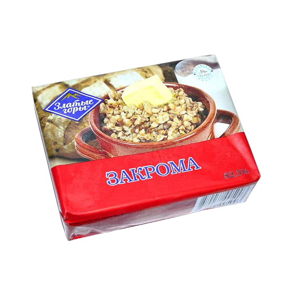 Масло Закрома сливочный спред 82.5% 180 г