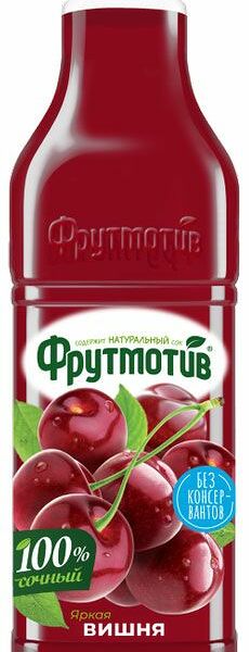 Напиток сокосодержащий Фрутмотив вишня, 1.5 л