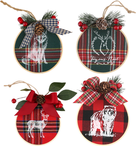 

Украшение HOMECLUB Новогодняя подвеска дерево, 1 шт в ассортименте