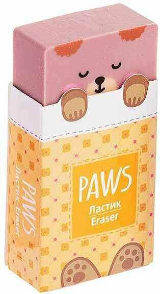 Ластик PVC Hatber Paws/Лапки, дизайн в ассортименте