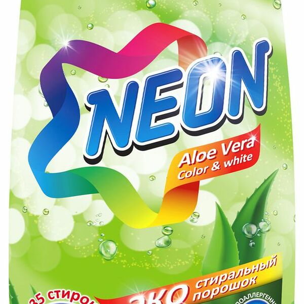 Стиральный порошок Neon Aloe Vera Экологичный 2.2кг