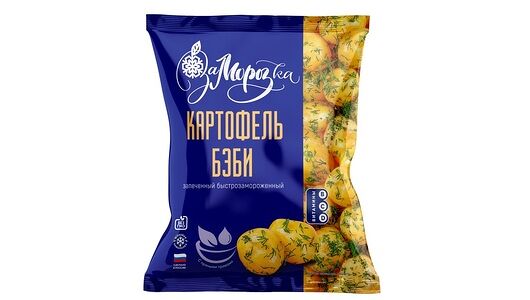 Картофель бэби ЗаМорозка замороженный, 400г