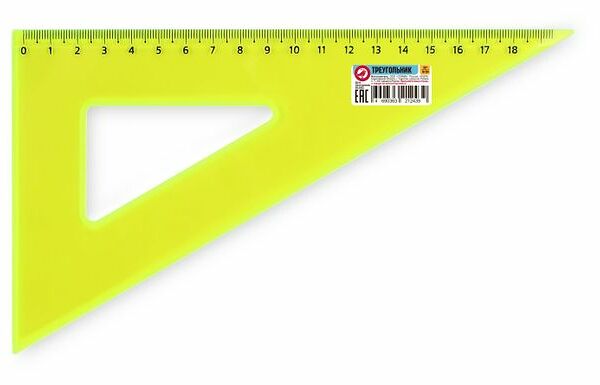 Треугольник Ашан Красная птица 18 см