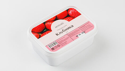 Пюре из клубники, зам.(Продукт замороженный) 250 г