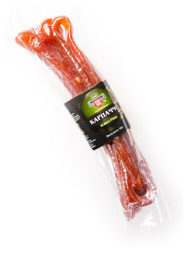 

Карпаччо Велес сырокопченое из мяса птицы 100 г