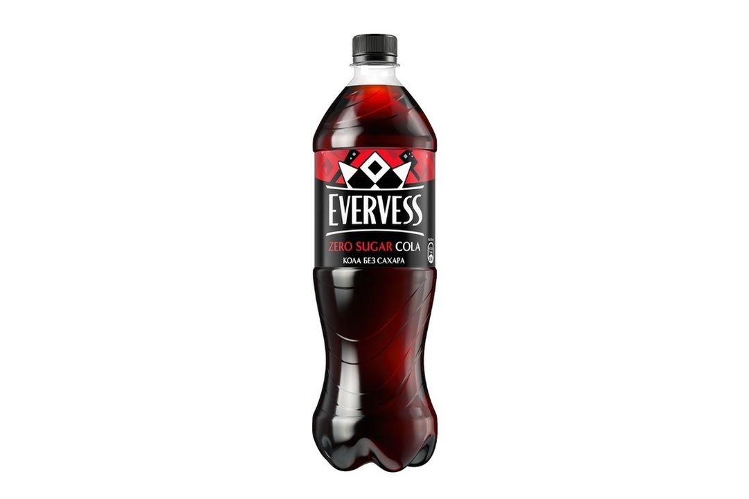 

Напиток газированный Evervess Cola Zero Sugar без сахара 1 л