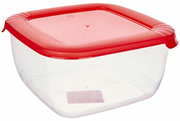 Контейнер для СВЧ Полимербыт Лайт 14x14x7 см в ассортименте