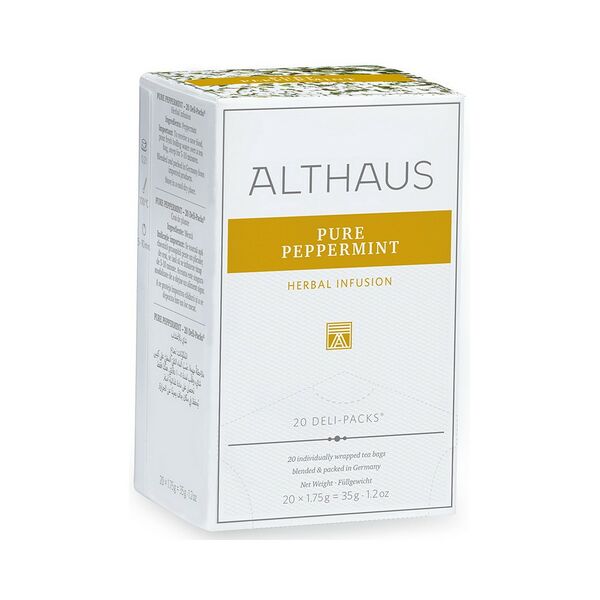 Напиток чайный Althaus Deli Packs Чистая Мята пак для чашек  20*1,75г