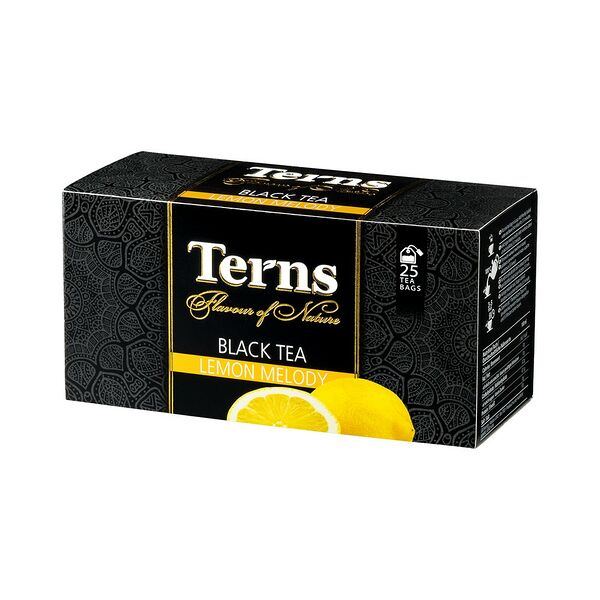 Чай чёрный Terns LEMON MELODY пак. аромат. в саше 25 х 1,5г