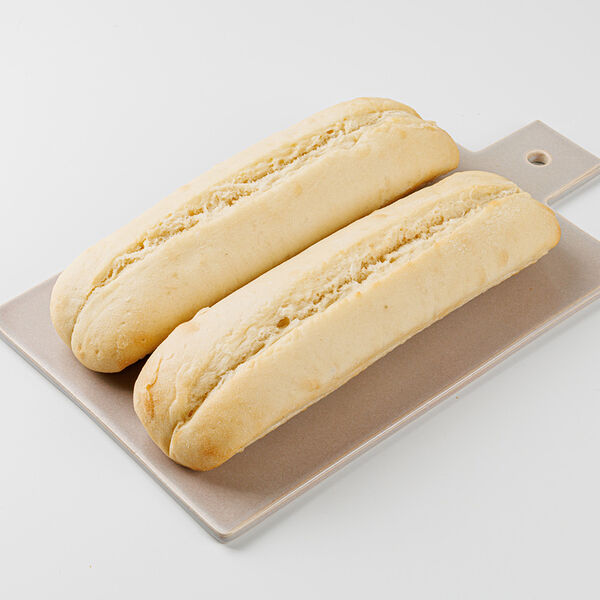 Выпекаем дома. Багет мини пшеничный замороженный 2 шт. Пекарня