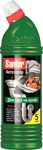

Гель Sanfor для прочистки труб 1000 мл