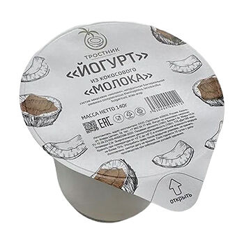 Йогурт Тростник на кокосовом молоке