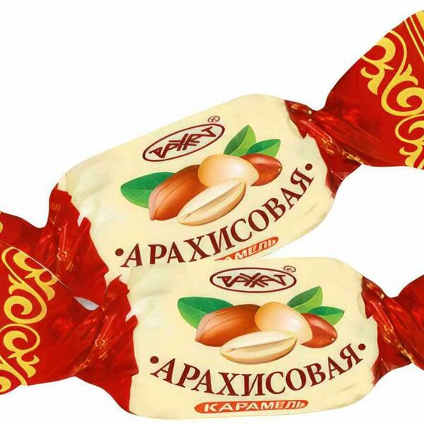 Карамель Рахат арахисовая