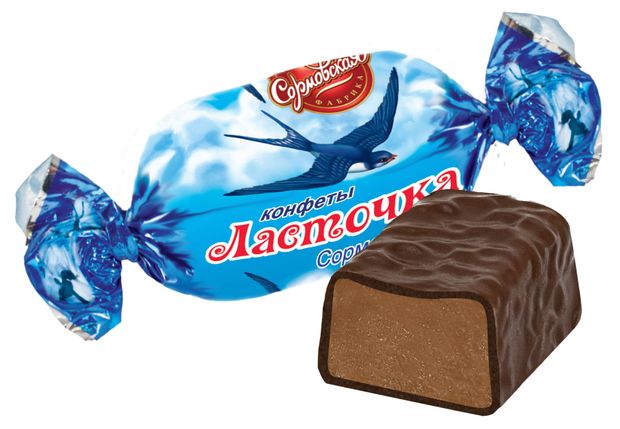 

Конфеты Сормовская кондитерская фабрика Ласточка весовые